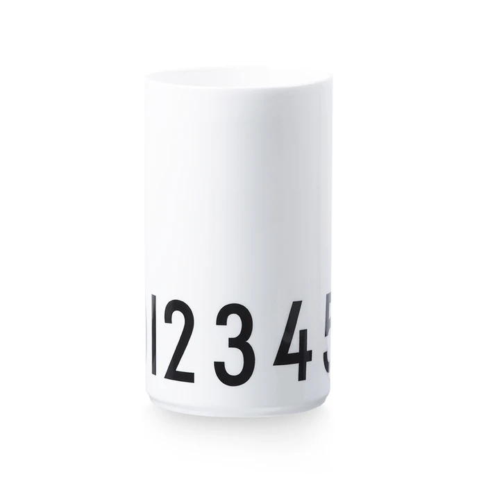 DESIGN LETTERS / Porcelánová váza nebo dóza Numbers 20 cm