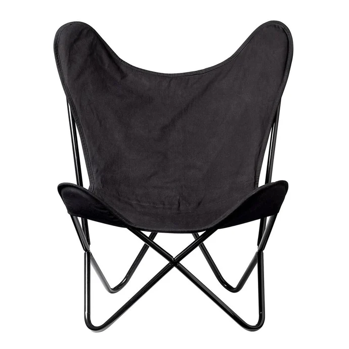 Bloomingville / Skládací židle Butterfly black