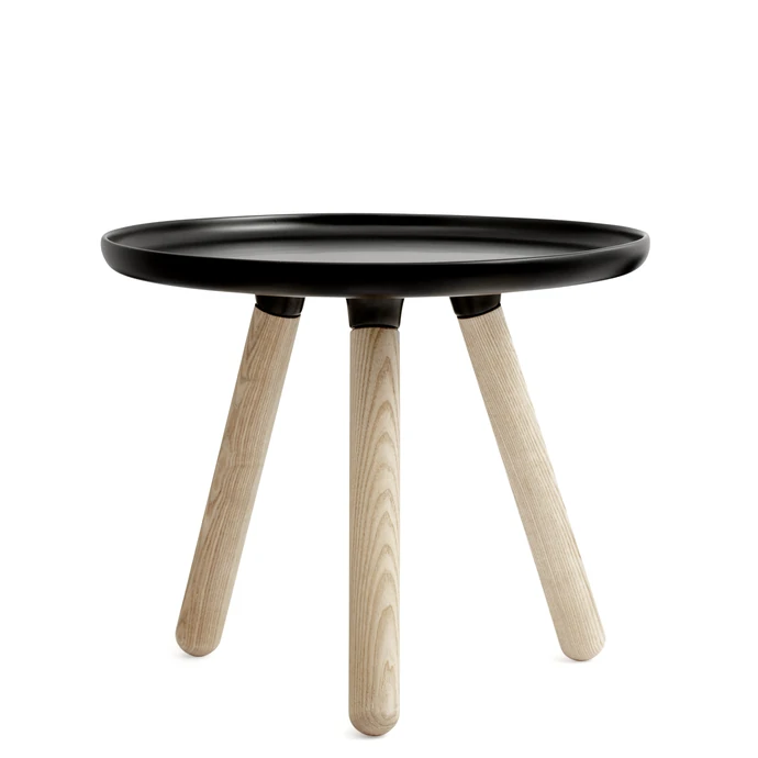 normann COPENHAGEN / Kulatý stolek Black 50 cm
