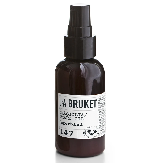 L:A BRUKET / Olej na vousy s vavřínem 60 ml