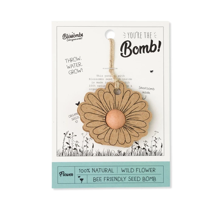 Blossombs / Semínka divokých květin Flower + pohlednice