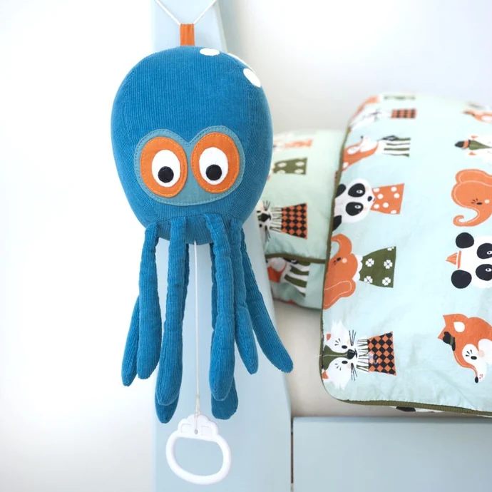 ferm LIVING / Natahovací hudební hračka Octopus
