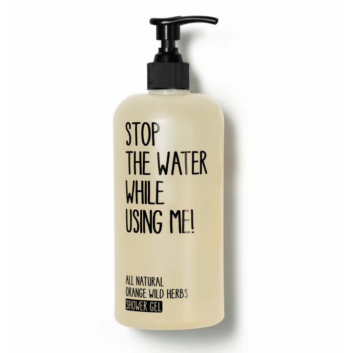 STOP THE WATER WHILE USING ME! / Sprchový gel Orange Wild herbs 500 ml