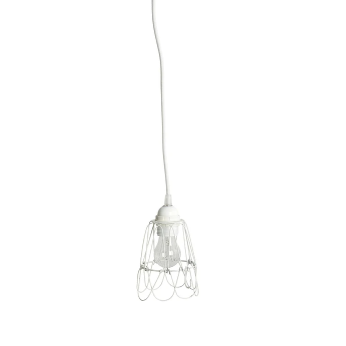 House Doctor / Kovový cylindr pro závěsnou lampu Wire white