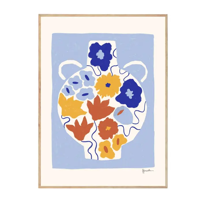 THE POSTER CLUB / Autorský plakát Flower Pot by Frankie Penwill 40x50 cm