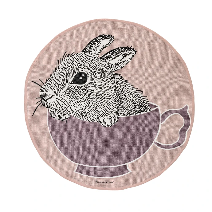 Bloomingville / Kobereček Rabbit in a Purple Cup