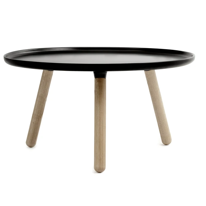 normann COPENHAGEN / Kulatý stolek Black 78 cm