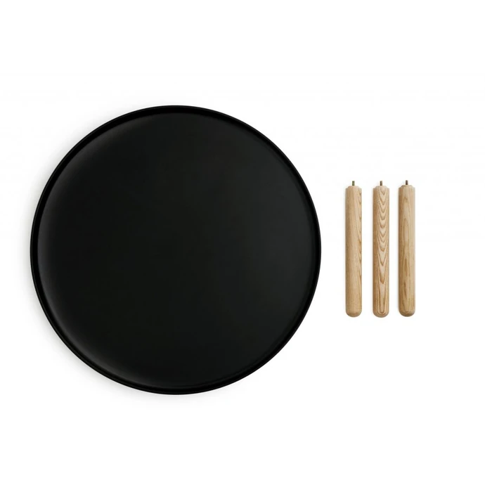 Kulatý stolek Black 50 cm