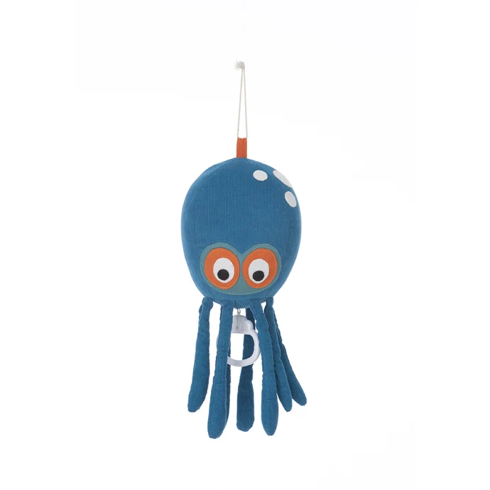 Natahovací hudební hračka Octopus