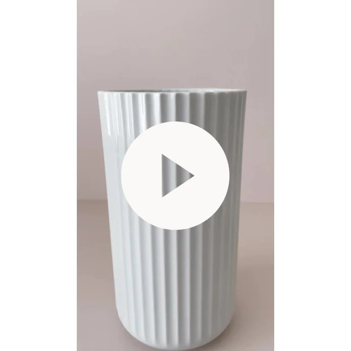 Porcelánová váza Vase White 20 cm