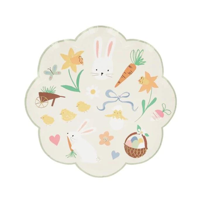 Velikonoční papírový talíř Easter Icon – set 8 ks