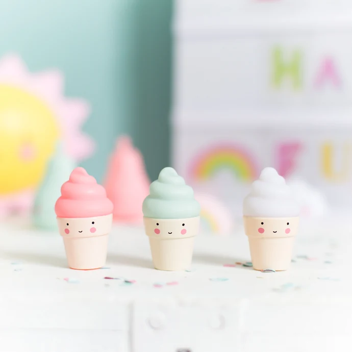 Mini plastová figurka Ice Cream - 3 ks