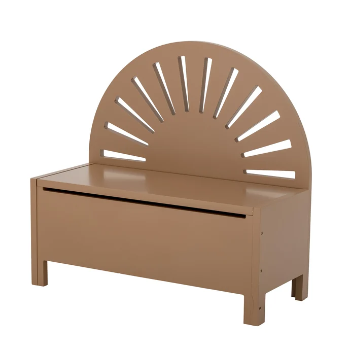 Dřevěná lavice s úložným prostorem Marisol Brown