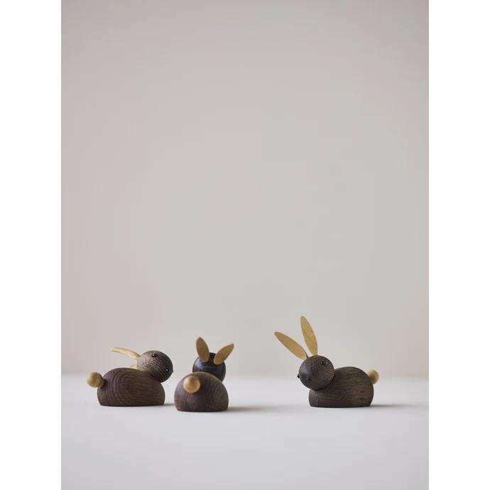 Dřevěná figurka Rabbit Pointy Ears - small