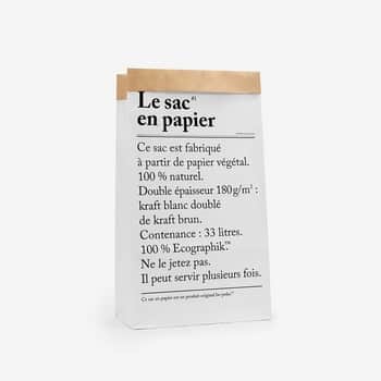 Papírový pytel Le Sac En Papier - 33 L