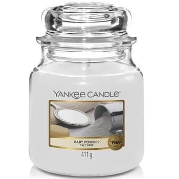 Svíčka Yankee Candle 411 g - Baby Powder