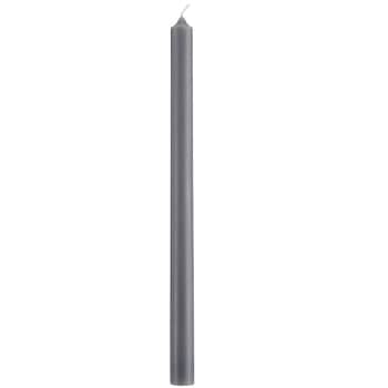Úzká svíčka Dark grey 20 cm