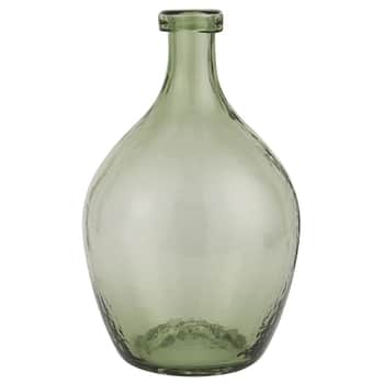 Skleněná váza Balloon Green 28 cm