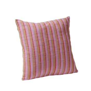 Bavlněný polštář s výplní Pavilion Pink 50 x 50 cm
