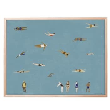 Plakát Swimmers 40 x 50 cm