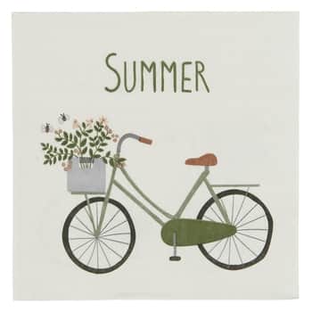 (Dárek) Papírové ubrousky Bicycle and Summer 20 ks