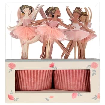 Sada na pečení cupcakes Ballerina 24 ks