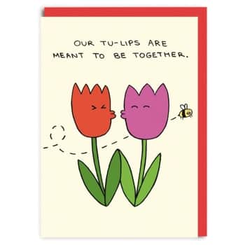 Přání Two Lips Tulips