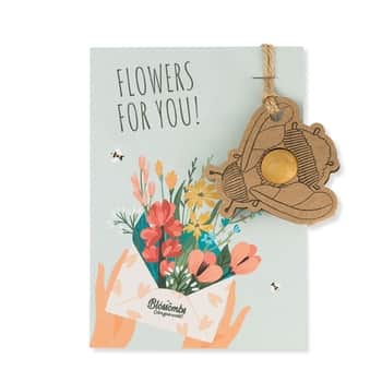 Semínka divokých květin Bumblebee + pohlednice