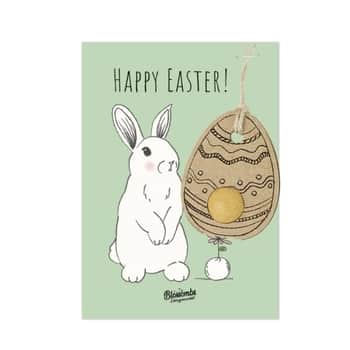 Semínka divokých květin Easter/Rabbit + pohlednice