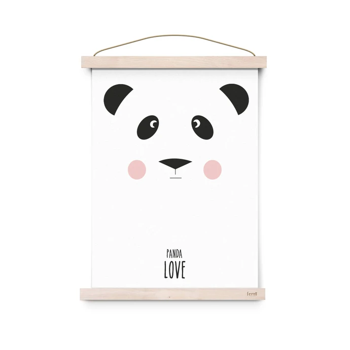EEF lillemor / Plakát do dětského pokojíčku Panda Love A3