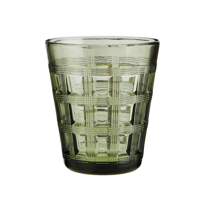MADAM STOLTZ / Sklenička Green Glass 250 ml