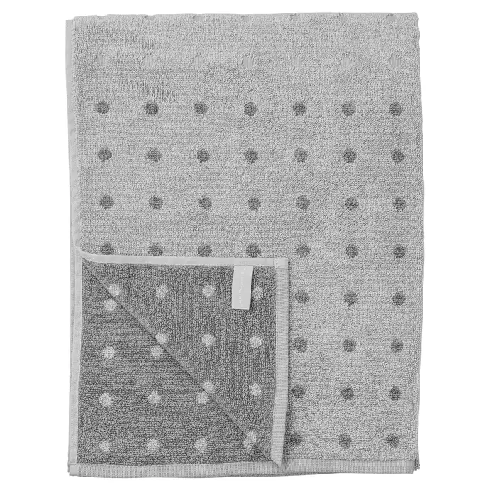 Bloomingville / Bavlněný ručník Grey Dot 50 x 70 cm