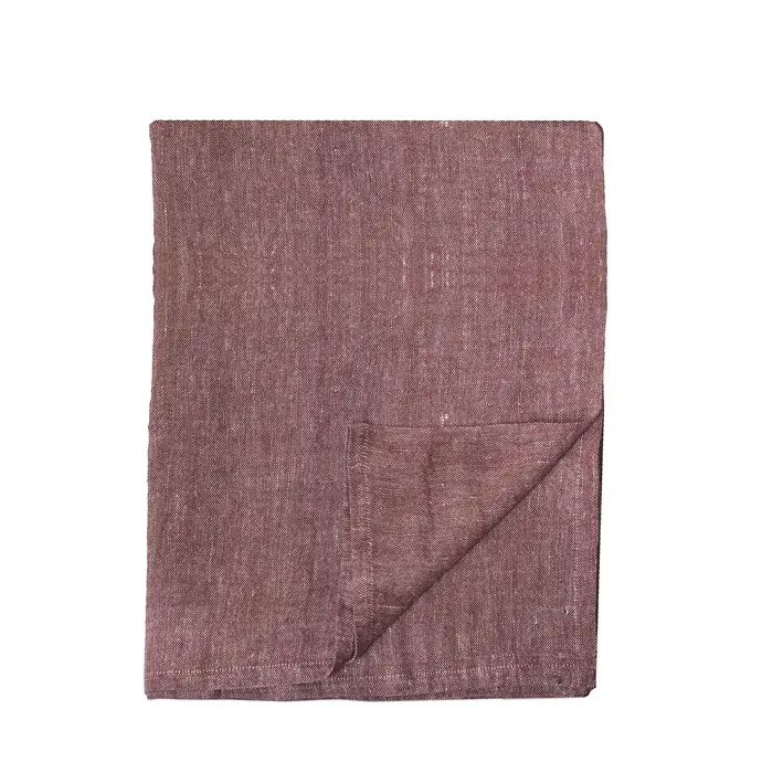 Bloomingville / Bavlněný ubrus Red Table Cloth 240 x 140 cm