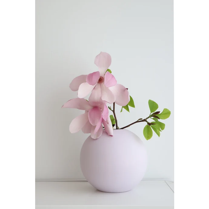 COOEE Design / Kulatá váza Ball Lilac 20cm