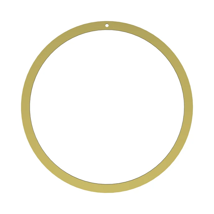 COOEE Design / Mosazný kruh na dekorování Brass 40 cm