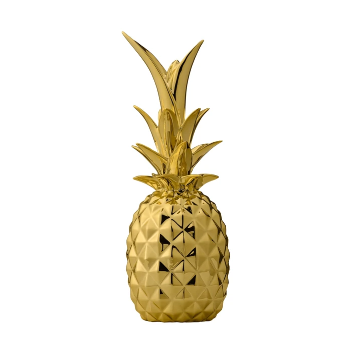 Bloomingville / Dekorativní ananas Gold