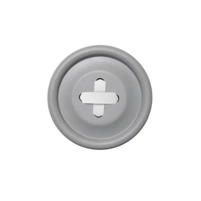 HK living / Dřevěný věšák Button Grey/white 18 cm