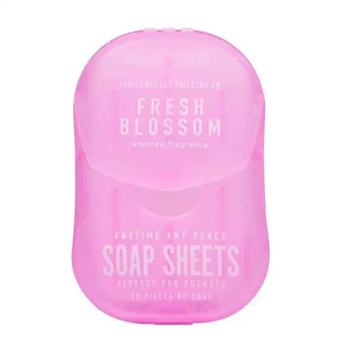 Somerset Toiletry / Cestovní mýdlové papírky Fresh Blossom - 30 ks