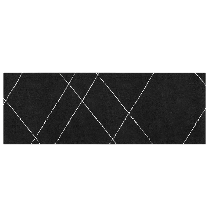Eulenschnitt / Předložka do koupelny Lines Black 150 x 50 cm