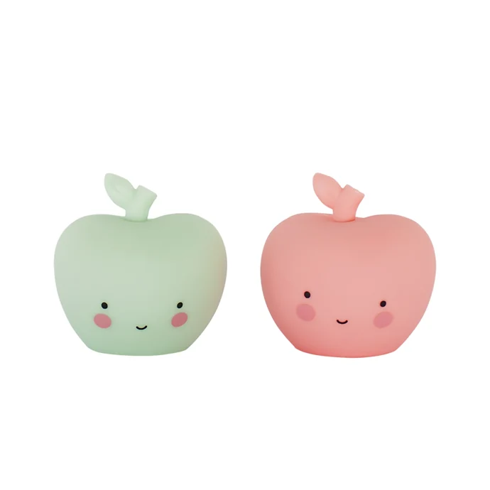 A Little Lovely Company / Mini plastová figurka Apple - 2 ks