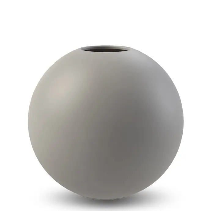 COOEE Design / Kulatá váza Ball Grey 10 cm