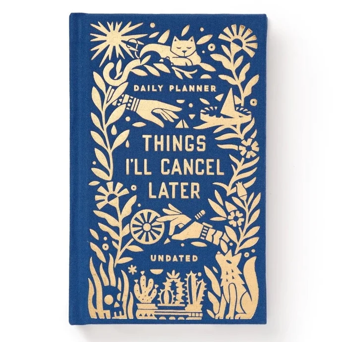 New Mags / Nedatovaný diář Things I'll Cancel Later