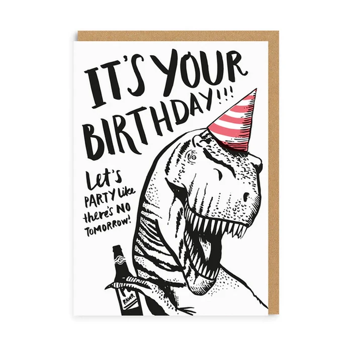 Ohh Deer / Přání k narozeninám T-Rex