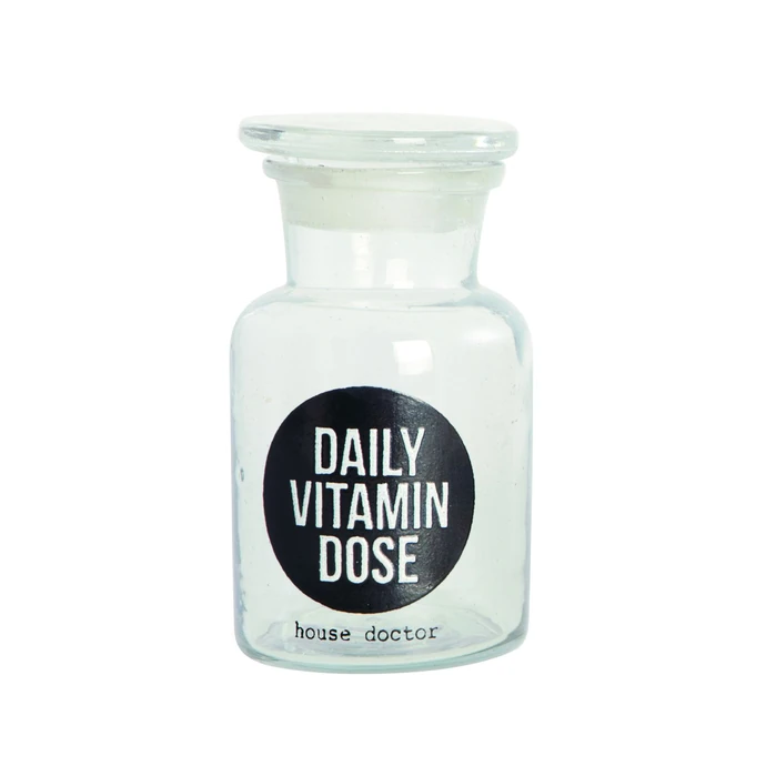 House Doctor / Skleněná lahvička Daily vitamin
