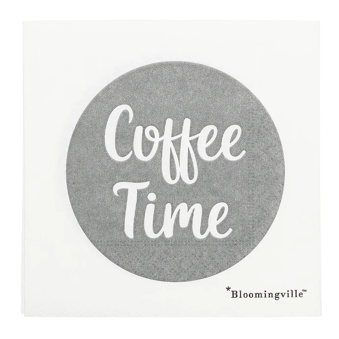 Bloomingville / Papírové ubrousky Coffee Time