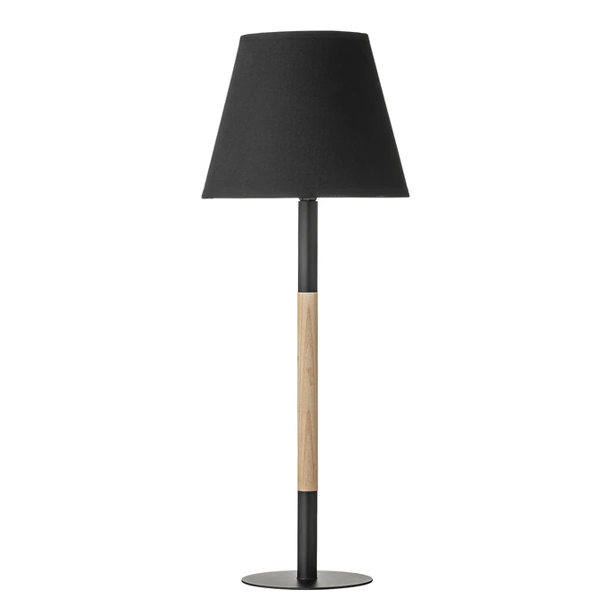 Bloomingville / Stolní lampa Black/wood