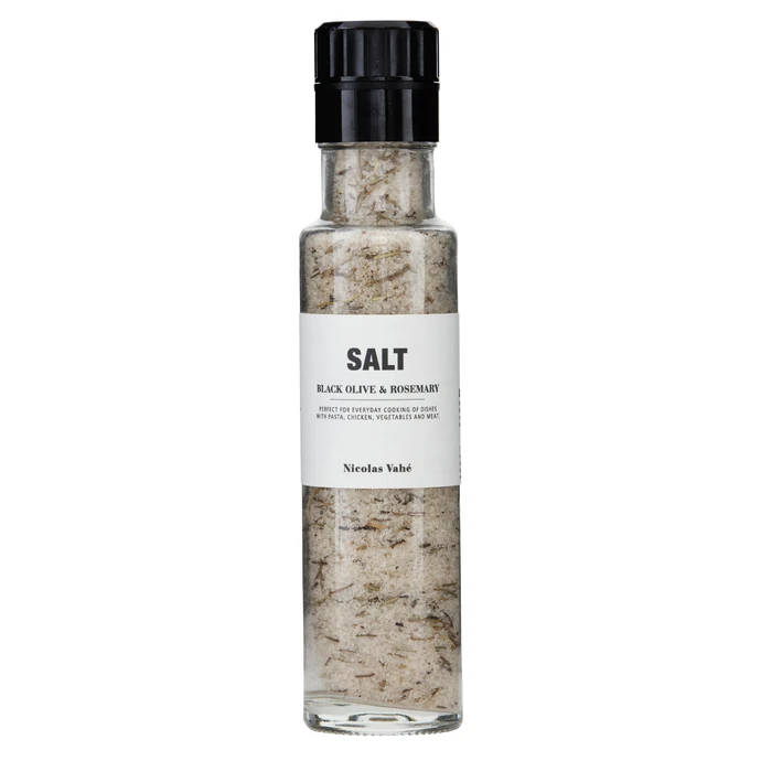 Nicolas Vahé / Sůl s černými olivami & rozmarýnem 320 g