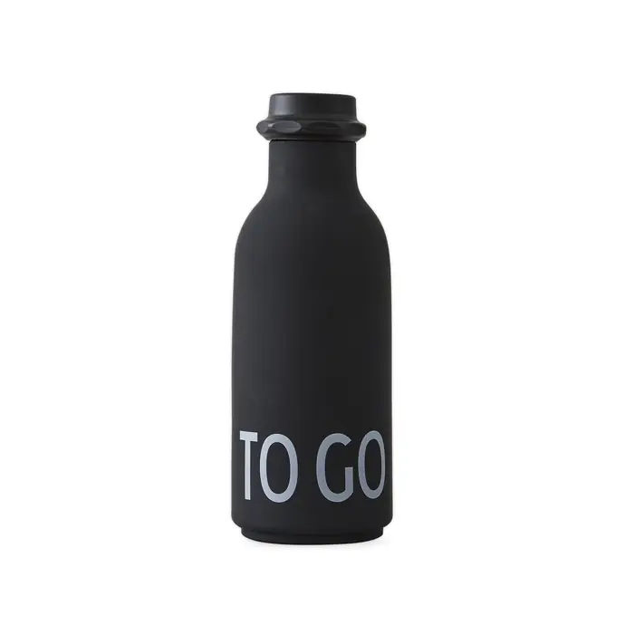 DESIGN LETTERS / Lahev na vodu To Go Black 500 ml