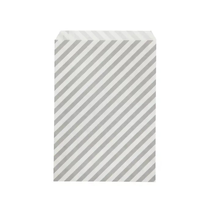 ferm LIVING / Papírový sáček Grey Stripe