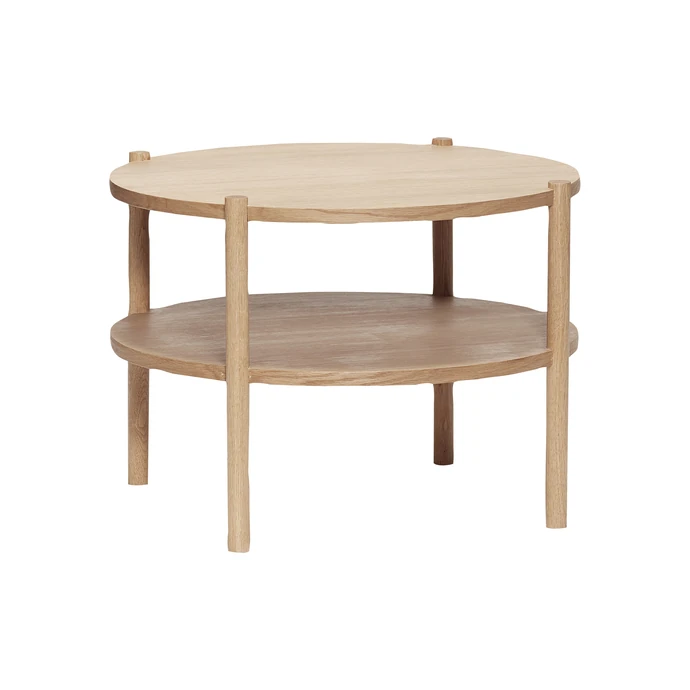 Hübsch / Kulatý stolek Round Oak